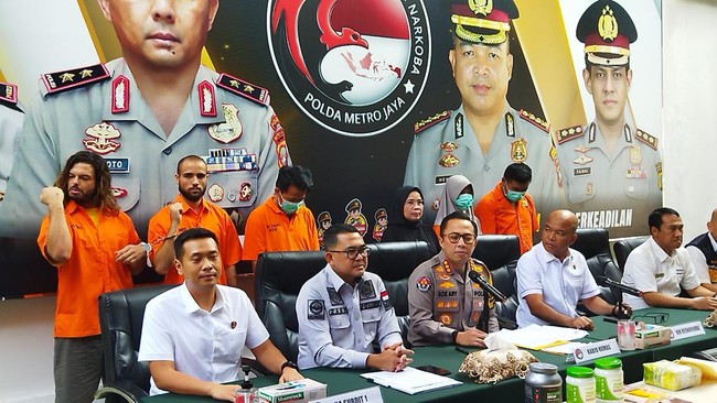Pengedar Narkoba di Jakbar Dibekuk Polda Metro, 188 Gram Sabu Jadi Barang Bukti